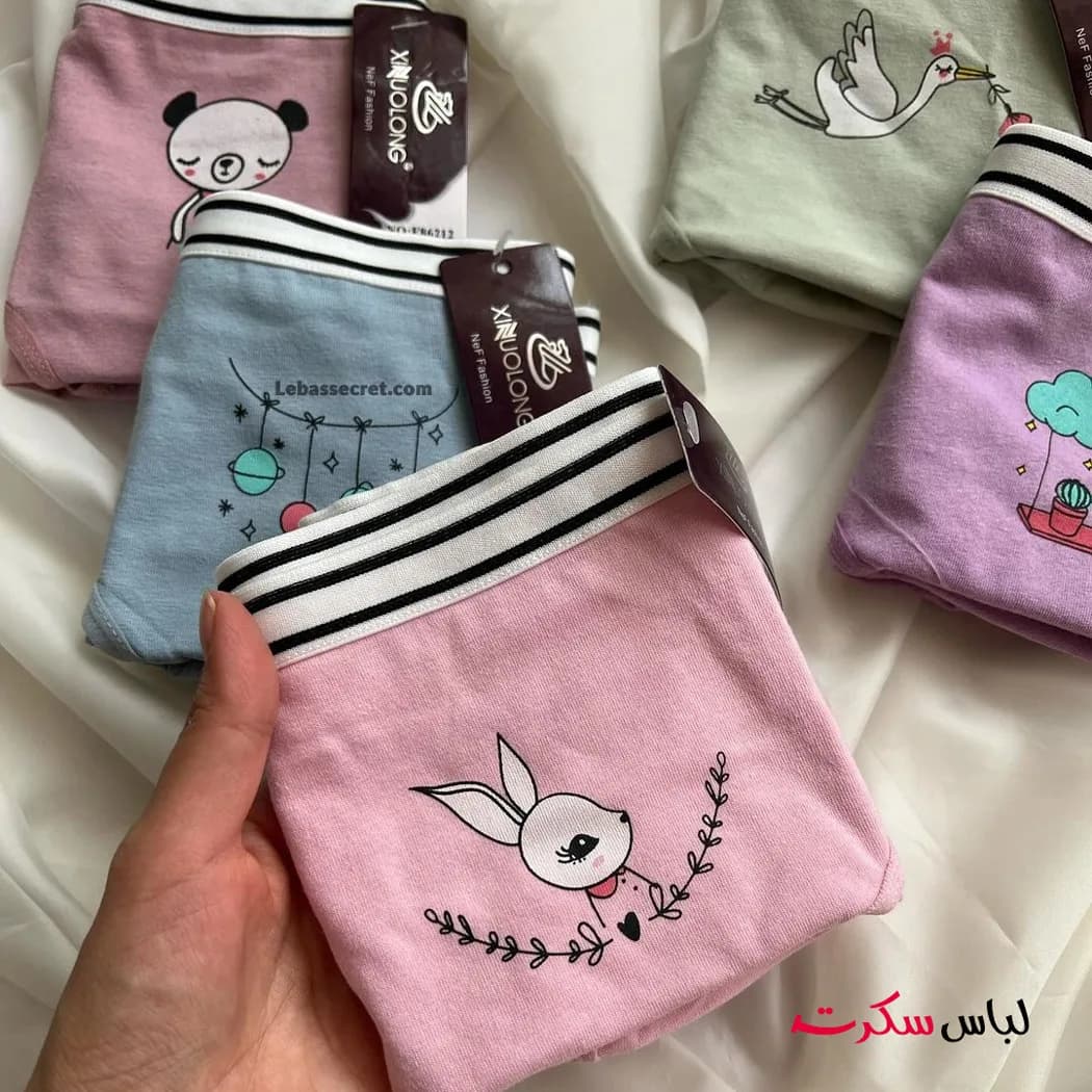 شورت اسلیپ زنانه بسته 3عددی ls8621 — تصویر ۲