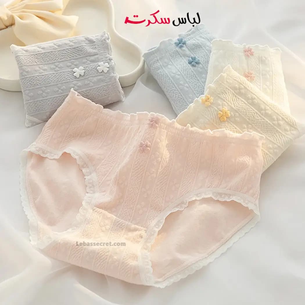 شورت فانتزی زنانه بسته 3عددی ls198