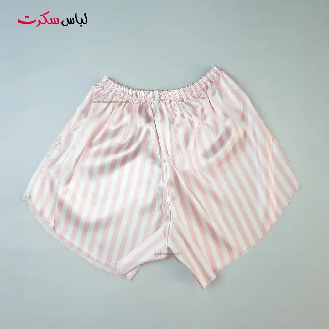 لباس خواب ویکتوریا سکرت مدل تاپ و شلوارک Ls0826 — تصویر ۴