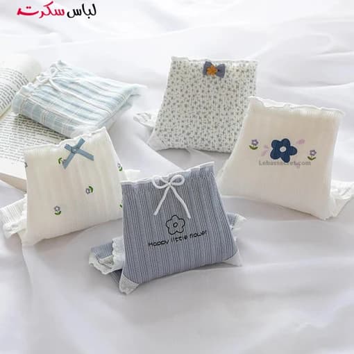 شورت اسلیپ زنانه بسته 3عددی 387 — تصویر ۷