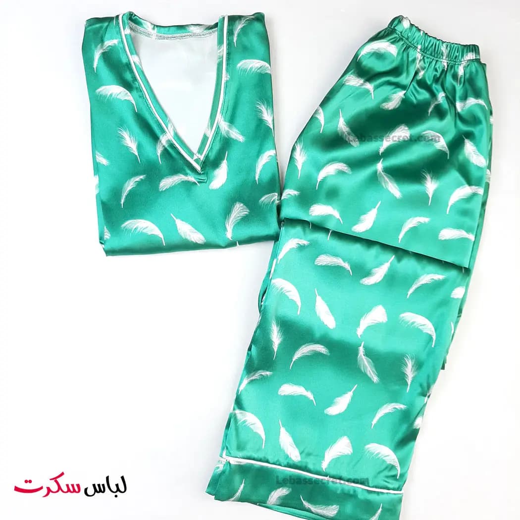 ست بلوز شلوار اسکرانچی زنانه lebassecret1145 — تصویر ۸