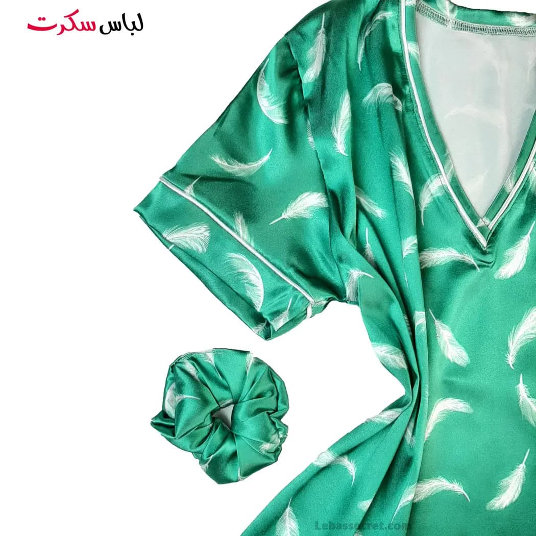 ست بلوز شلوار اسکرانچی زنانه lebassecret1145 — تصویر ۶