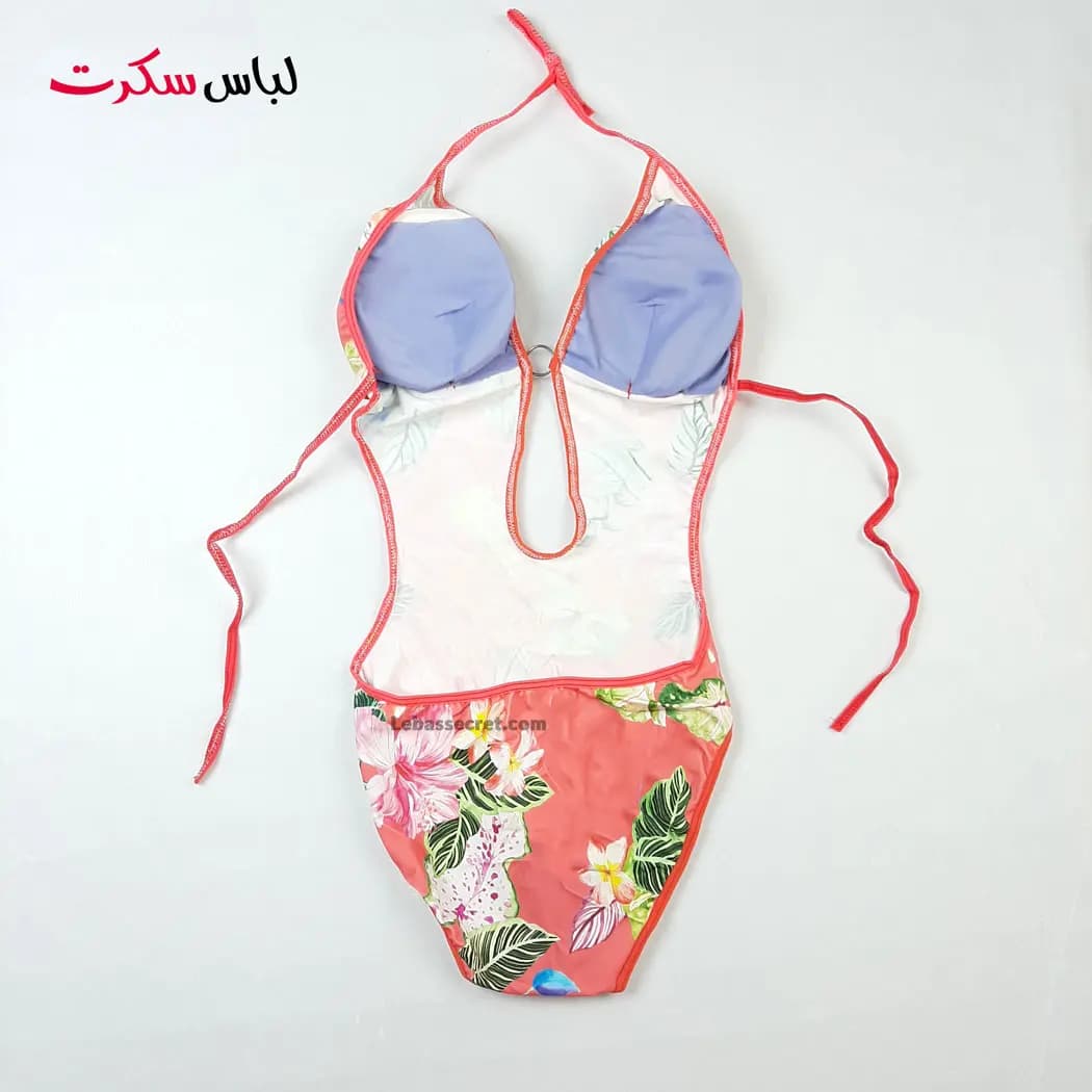 مایو یک تکه پشت باز زنانه ls208 — تصویر ۲