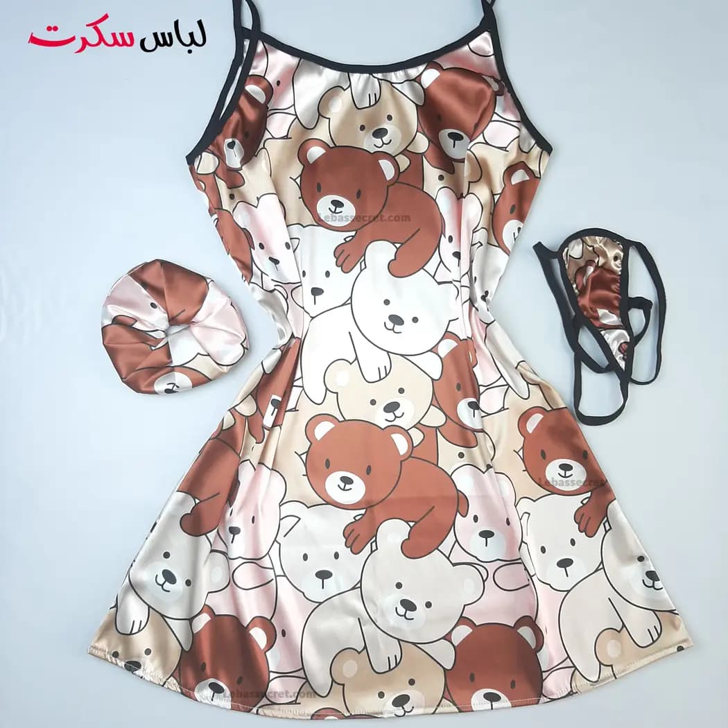 ست لباس خواب زنانه فانتزی 3تکه Lebassecret0832