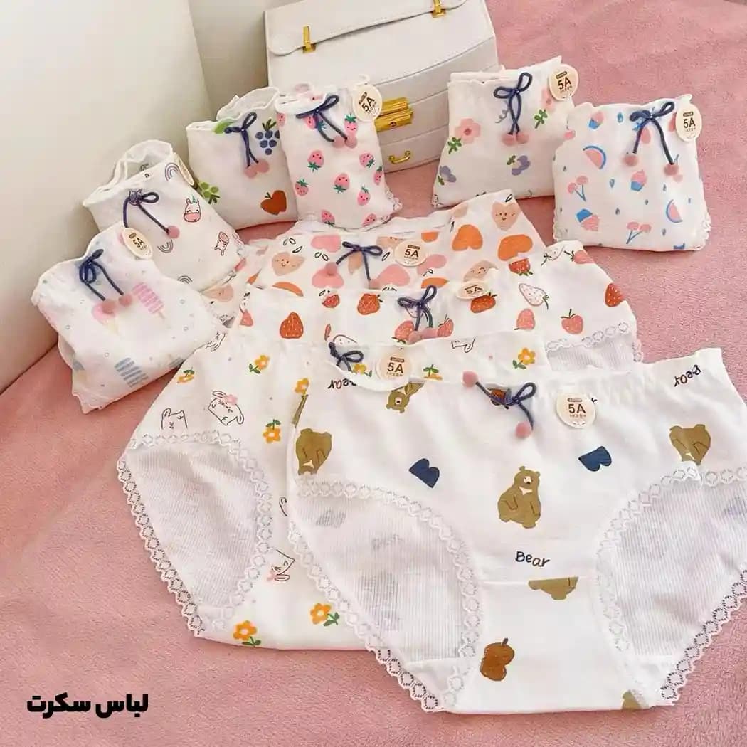 شورت فانتزی بسته 2 عددی A5