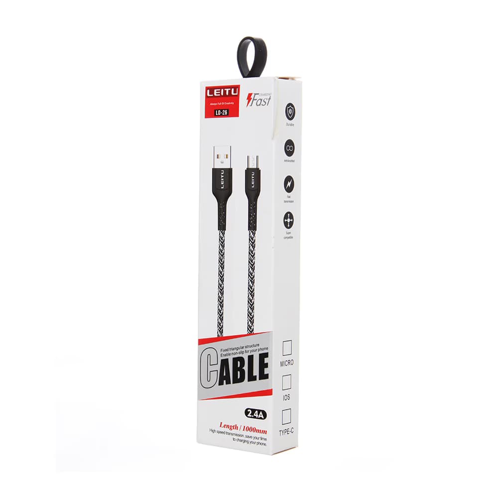 کابل شارژ LD26 MicroUSB لیتو (VERITY) — تصویر ۶
