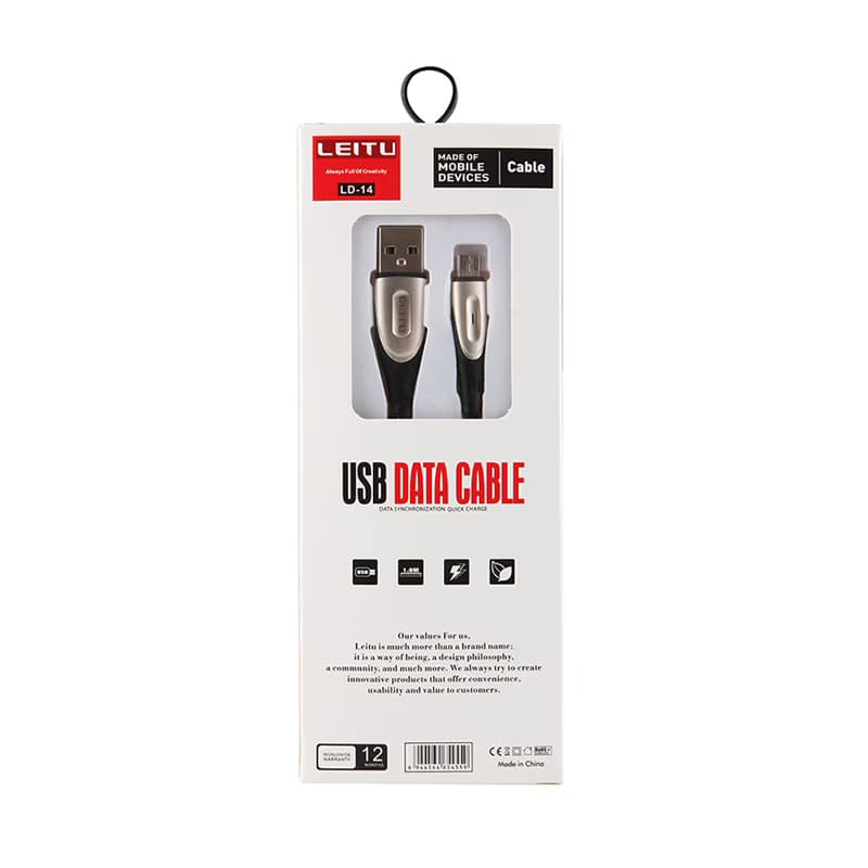 کابل شارژ LD14 MicroUSB لیتو (LETIU) — تصویر ۶
