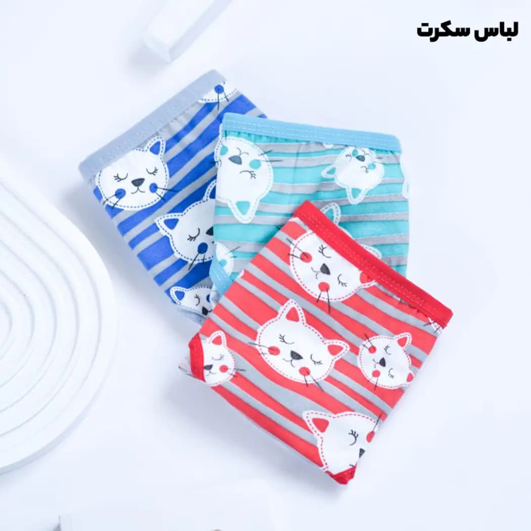 شورت نخی زنانه 2011 پک3 عددی — تصویر ۶