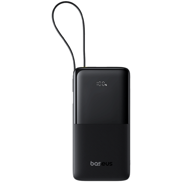 پاوربانک بیسوس 20000 میلیآمپر فست شارژ 20 وات USB و Type-C مدل P10077101113-01 — تصویر ۹