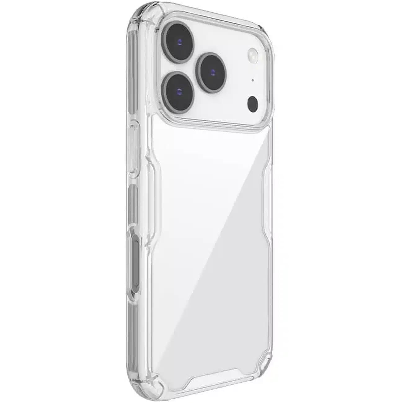 قاب گوشی آیفون 17 پرو نیلیکن Nillkin Nature TPU Pro شفاف ژله ای — تصویر ۷