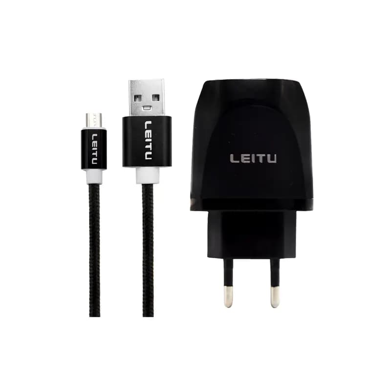 شارژر دیواری LH_19 لیتو LEITU به همراه کابل تبدیل Type-C