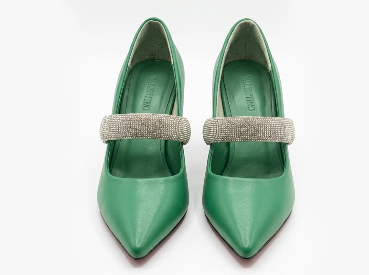 کفش مجلسی سبز سونیا ولنتینو | Valentino — تصویر ۵
