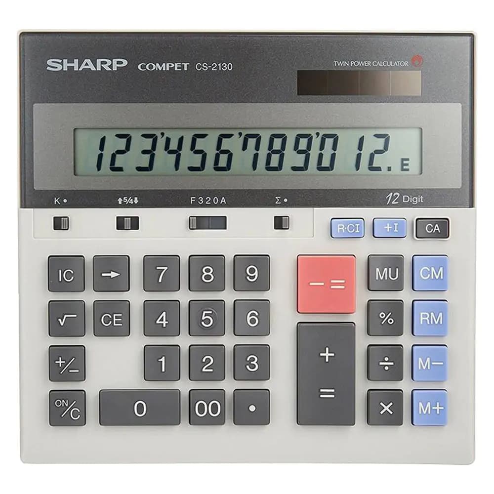 ماشین حساب شارپ Sharp CS-2130 — تصویر ۵