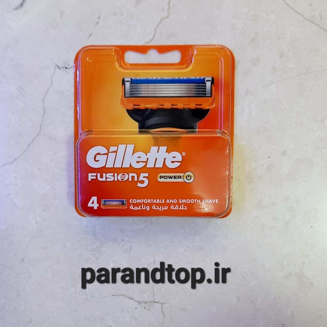تیغ یدک ژیلت مدل فیوژن 5 پاور بسته 4تایی (اصلی) — تصویر ۲