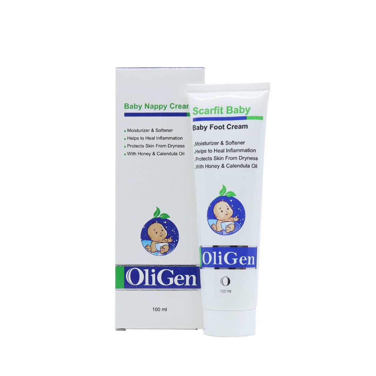 کرم پای کودک اسکارفیت بیبی الی ژن 100 میلی گرم