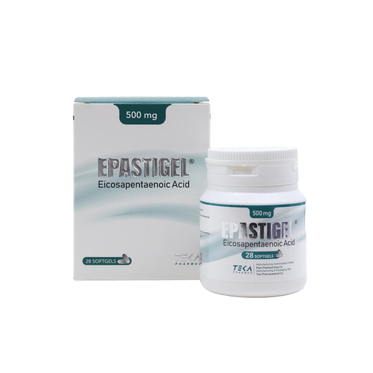 اپاستیژل 500 میلی گرم پارس فارمد آريا 28 عدد