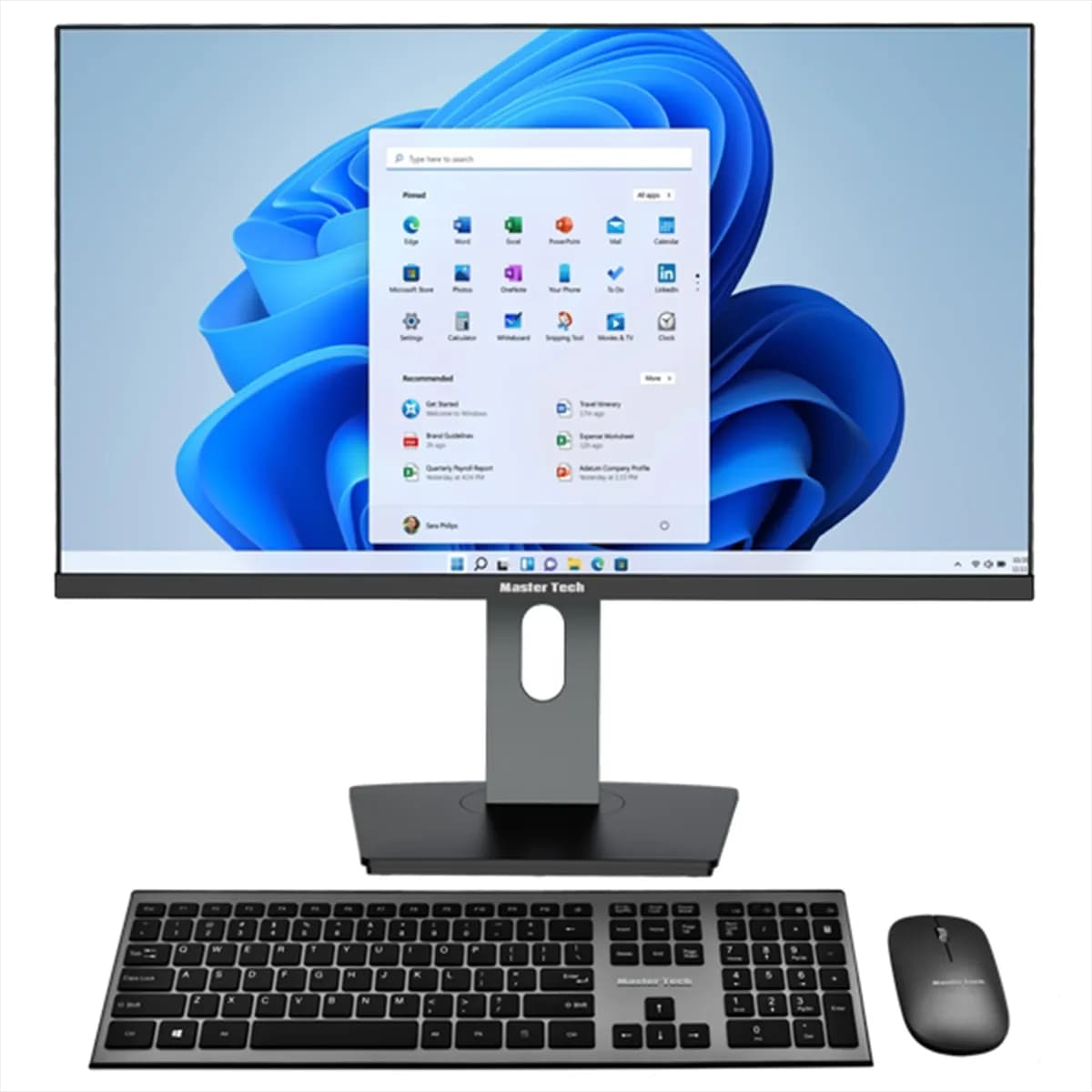 آل این وان(All In One) مستر تک مدل Master Tech ZN270-C58SB i5(12400) 8GB 256GB SSD Intel — تصویر ۲