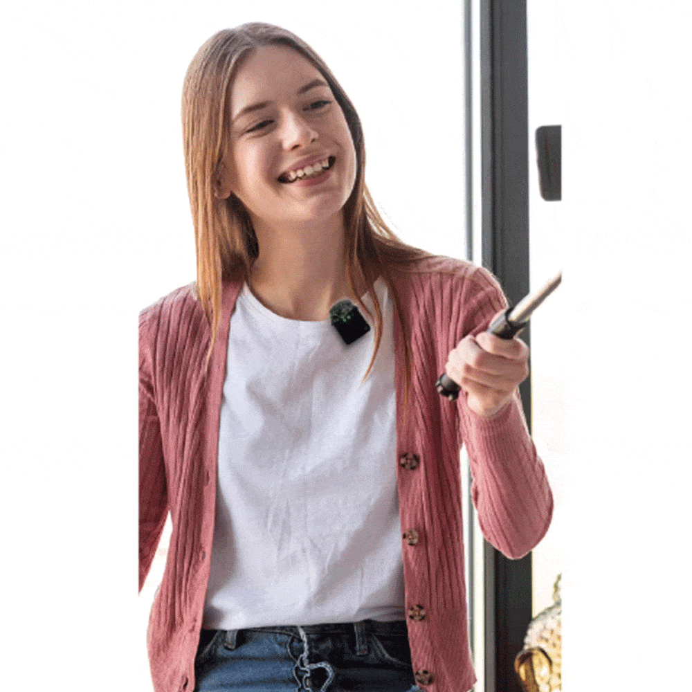 میکروفون وایرلس حرفه ای گرین لاین GNPGLMMICBK — تصویر ۱۱