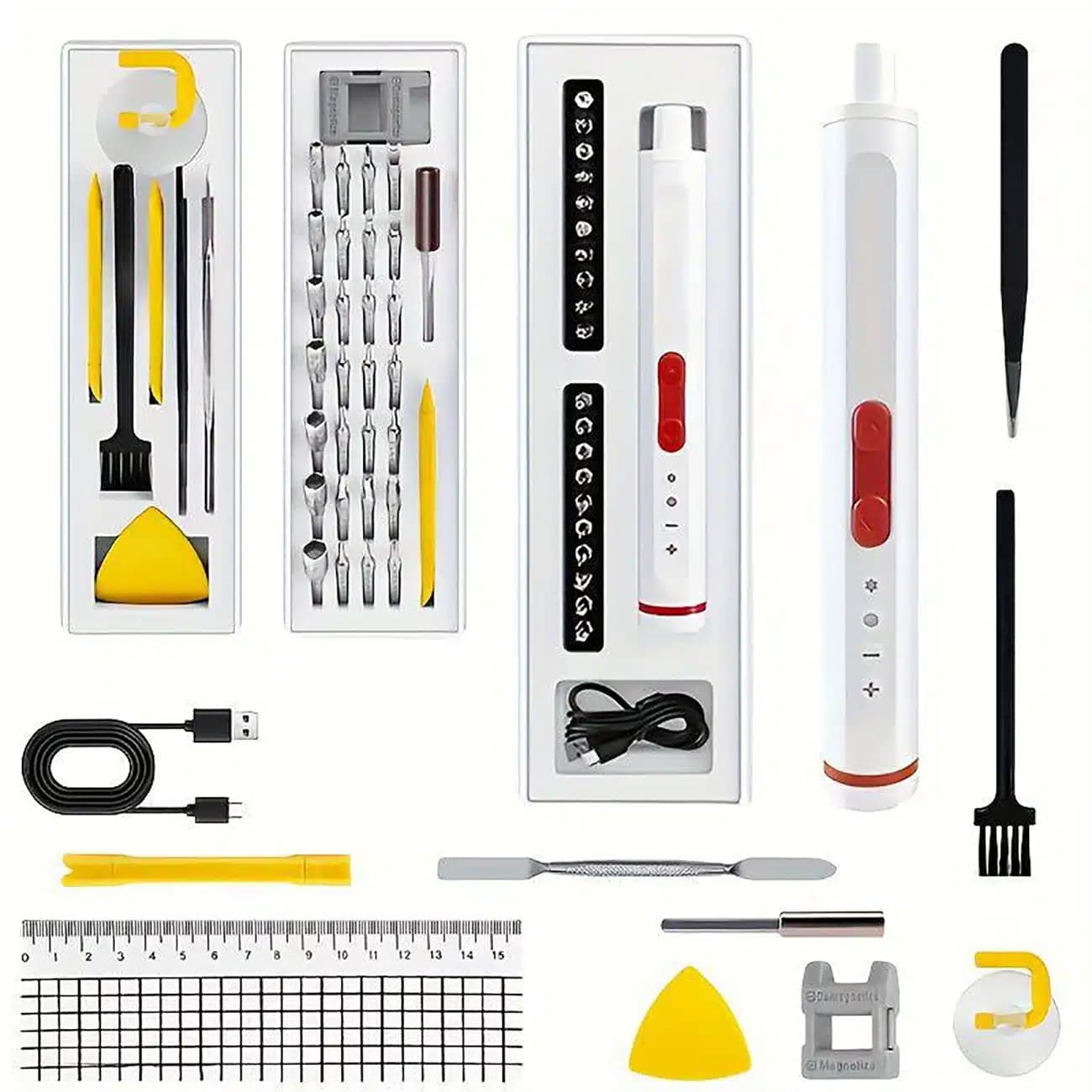 ست پیچ گوشتی شارژی 65 عددی الکتریک ELECTRIC-65PeS — تصویر ۹