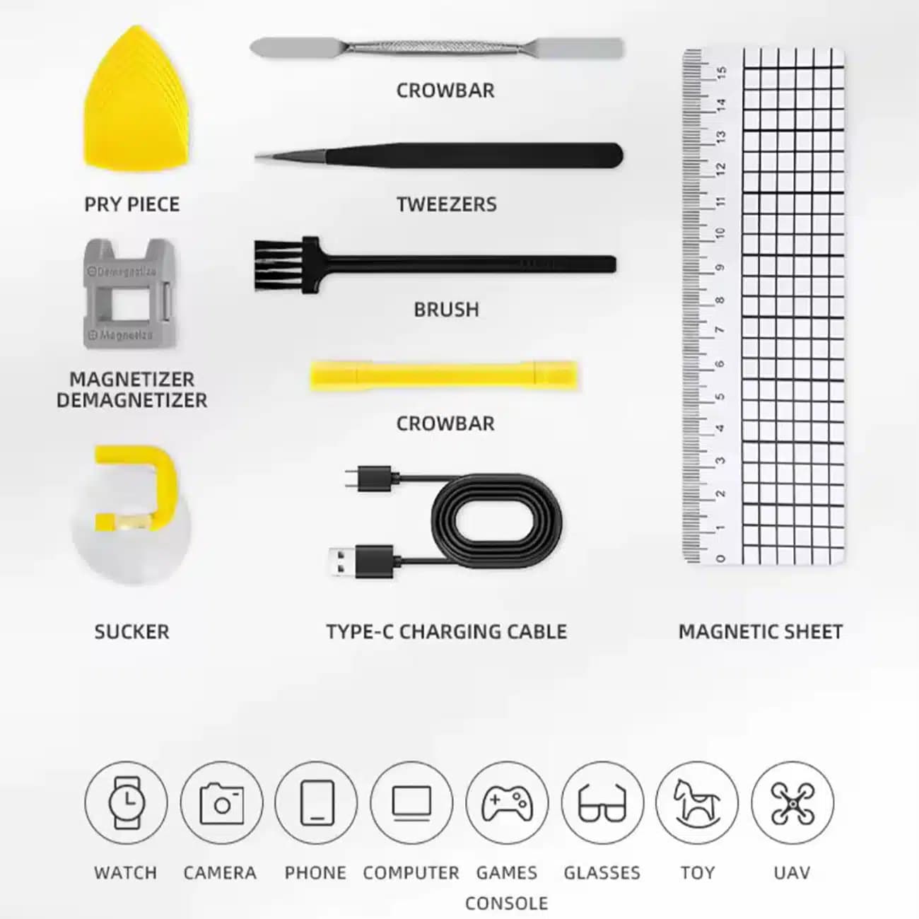 ست پیچ گوشتی شارژی 65 عددی الکتریک ELECTRIC-65PeS — تصویر ۱۲