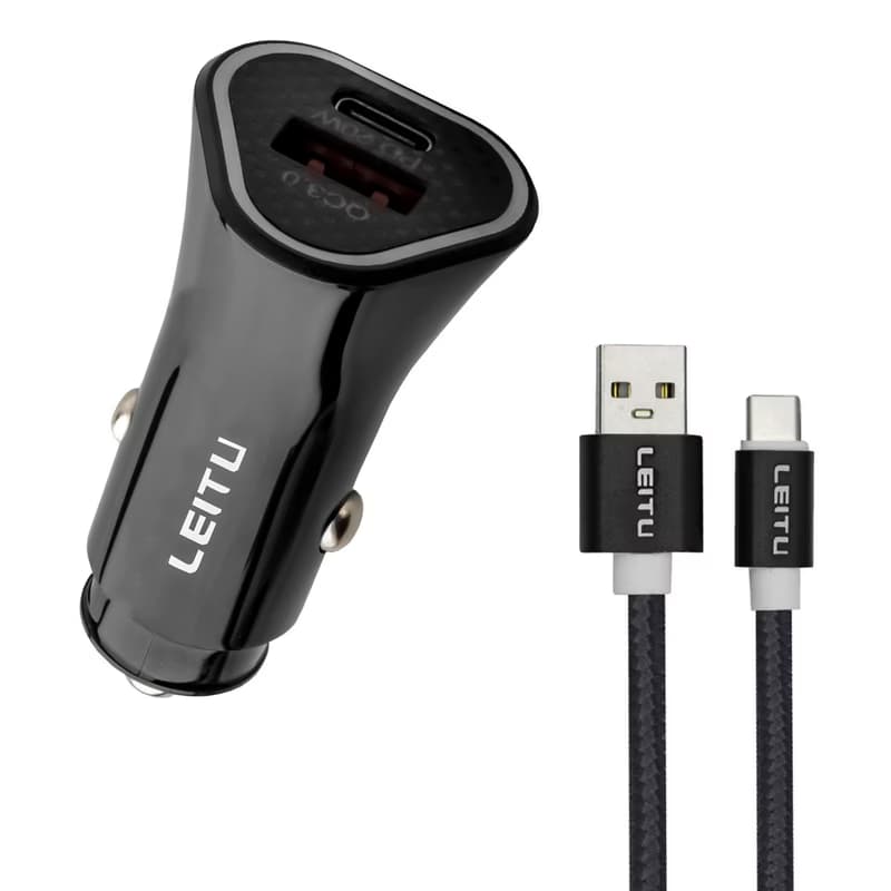 شارژر فندکی LC-C14 لیتو همراه کابل Micro-USB — تصویر ۴
