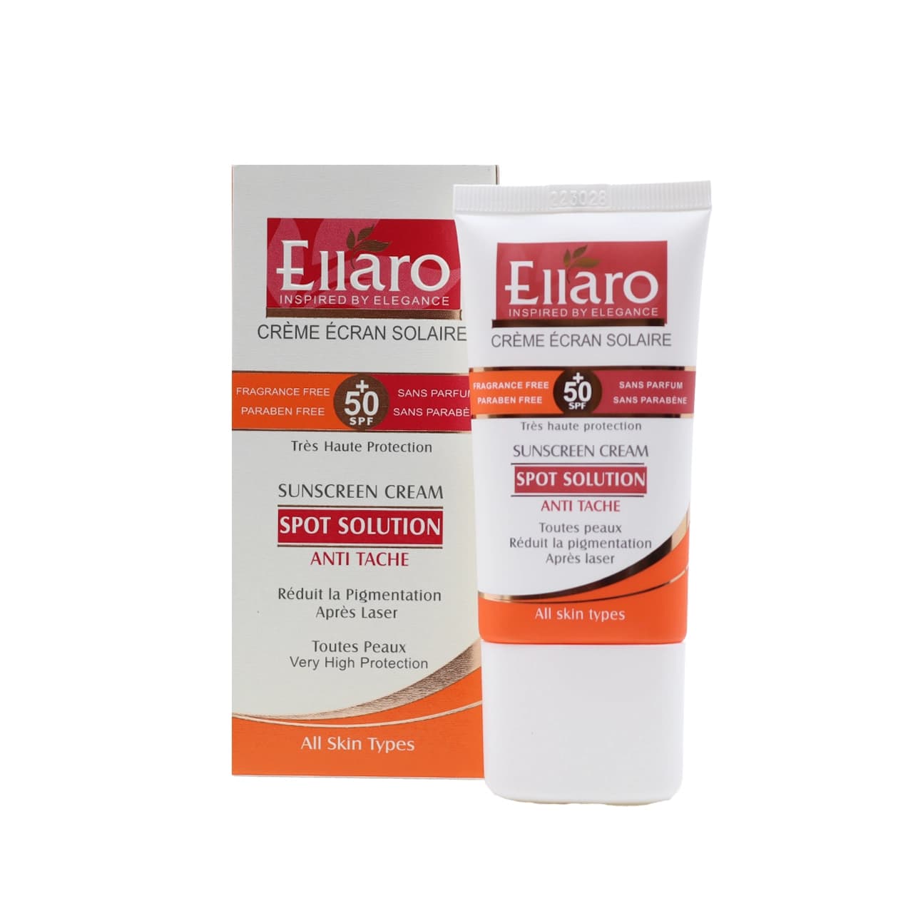 کرم ضد آفتاب ضد لک اسپات سولوشن SPF 50 الارو 40 میلی لیتر