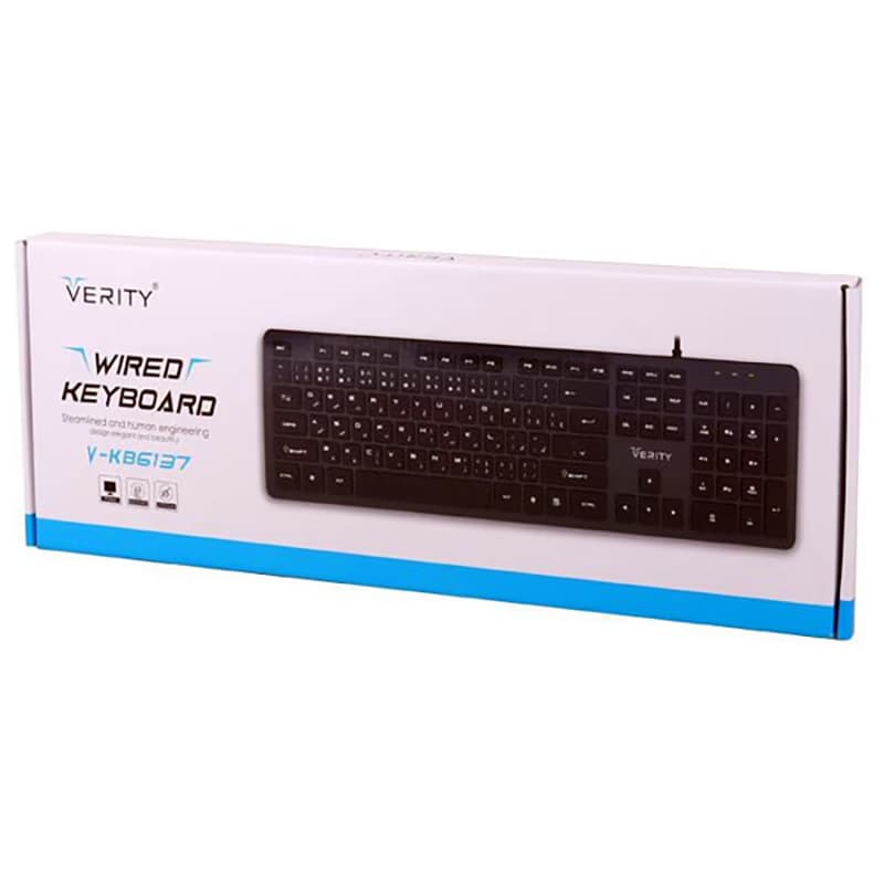 کیبورد سیم دار 6137 وریتی (VERITY) — تصویر ۳