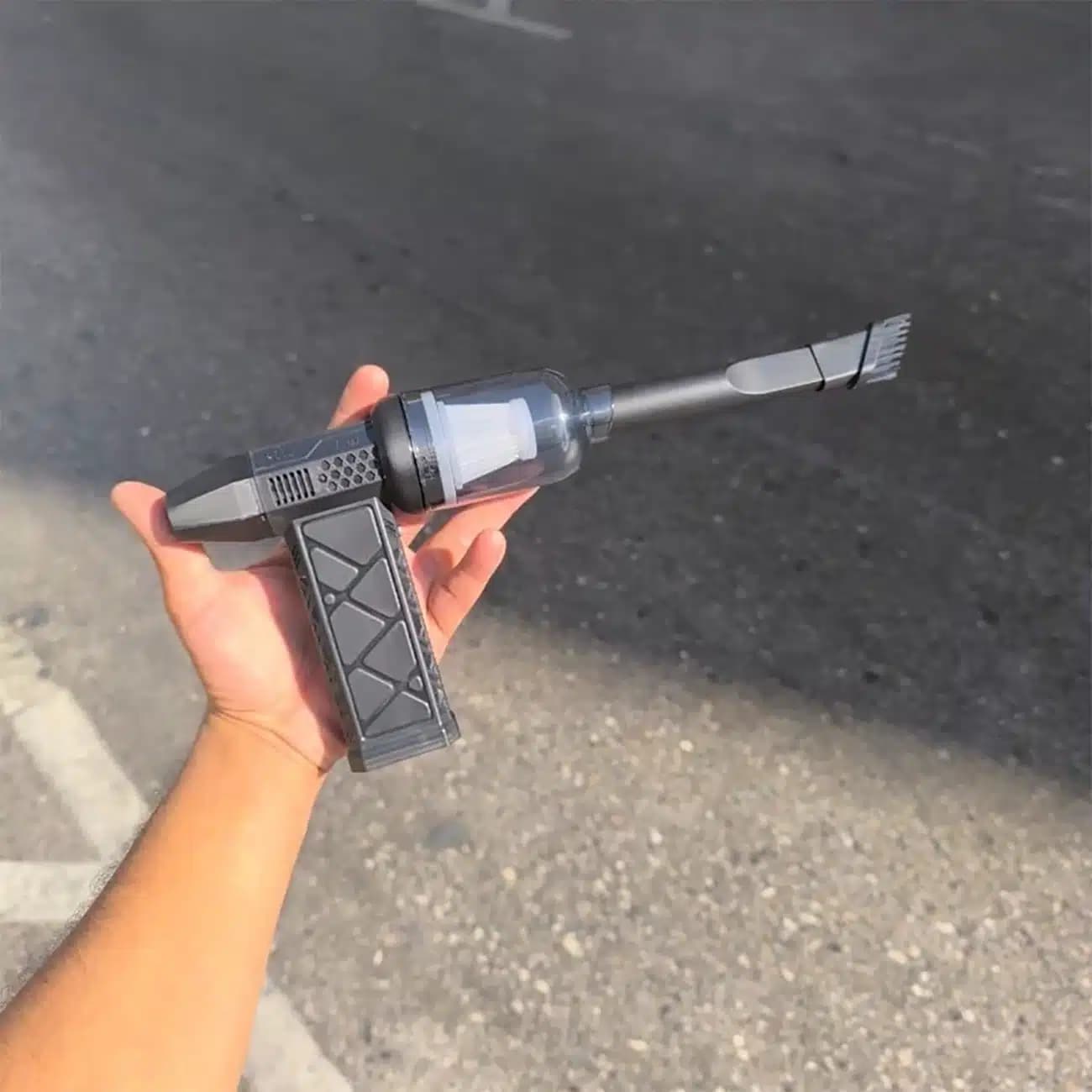 جت فن و جارو شارژی ویولنت Violent مدل ZY7400 — تصویر ۳
