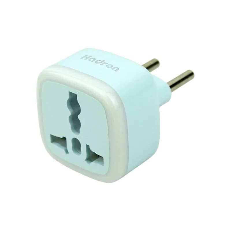 مبدل برق 3 به 2 چراغدار هادرون مدل Hadron A10-1 – آبی — تصویر ۶
