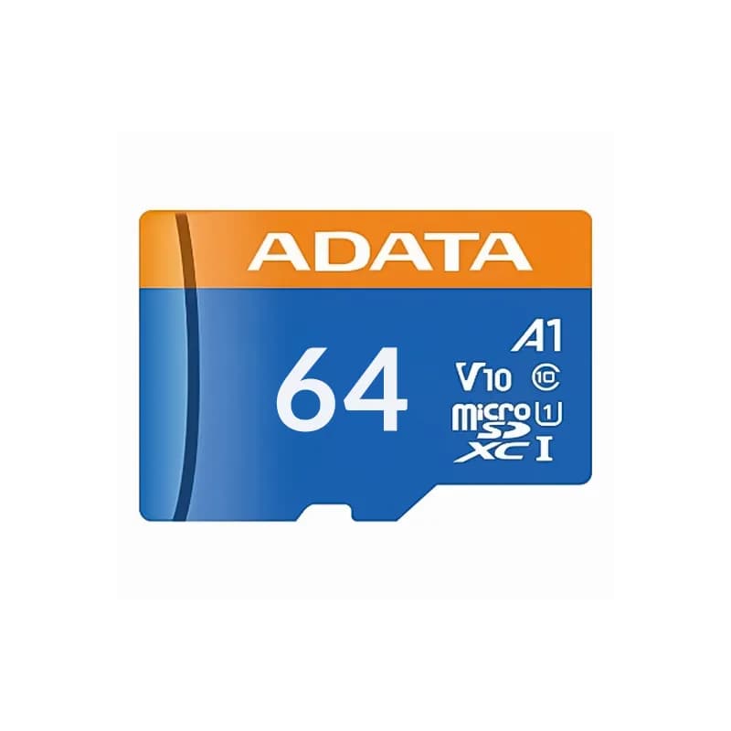 کارت حافظه MicroSDXC ای دیتا Premier V10 کلاس 10 ظرفیت 64 گیگابایت + خشاب — تصویر ۲