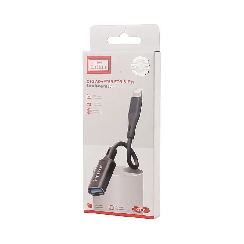 کابل تبدیل لایتنینگ به USB3.0 ارلدام مدل ET-OT81 — تصویر ۳