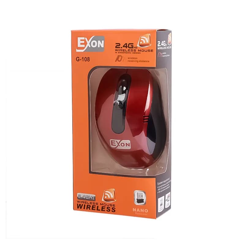 ماوس بی سیم اکسون مدل Exon G-108 — تصویر ۹