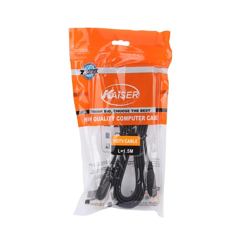 کابل تصویر HDMI کایزر مدل Kaiser HD-L1-5M به طول 1.5 متر — تصویر ۳