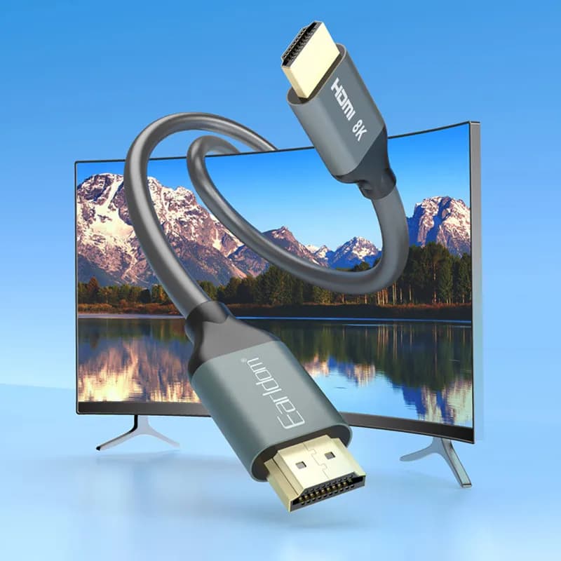 کابل تصویر HDMI ارلدام 8K مدل Earldom ET-W30 به طول 3 متر — تصویر ۹