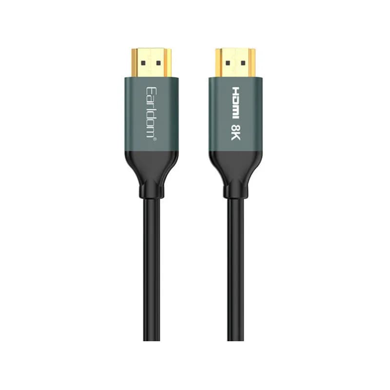 کابل تصویر HDMI ارلدام 8K مدل Earldom ET-W30 به طول 3 متر