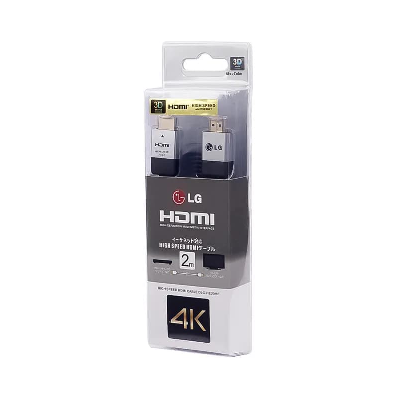 کابل تصویر HDMI ال جی مدل 3D Flat به طول 2 متر — تصویر ۸