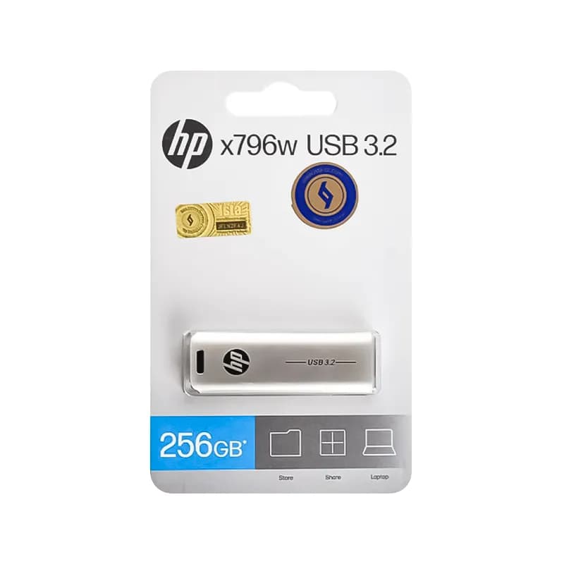فلش مموری USB3.2 اچ پی مدل x796W ظرفیت 256 گیگابایت — تصویر ۵