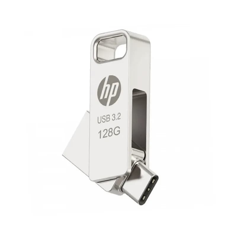 فلش مموری USB3.2 اچ پی مدل Type-C x206C ظرفیت 128 گیگابایت — تصویر ۸