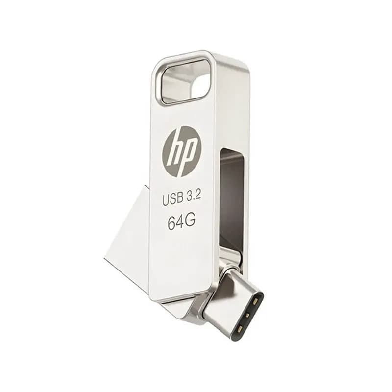 فلش مموری USB3.2 اچ پی مدل Type-C x206C ظرفیت 64 گیگابایت — تصویر ۶