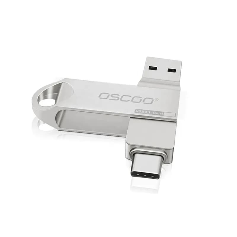 فلش مموری USB3.1 اوسکو مدل Type-C CU002 ظرفیت 64 گیگابایت — تصویر ۹