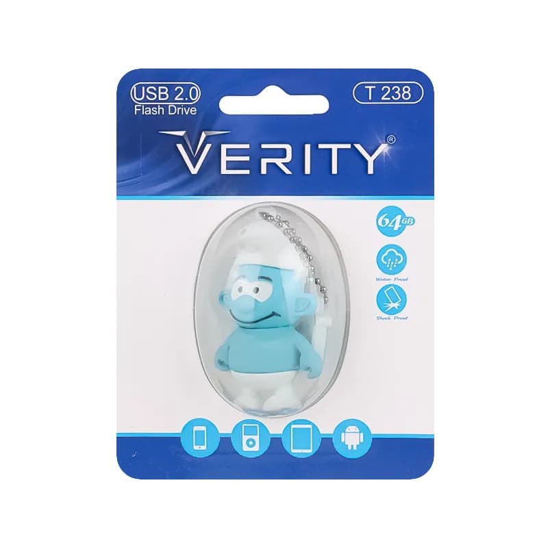 فلش مموری USB2.0 وریتی مدل T238 ظرفیت 64 گیگابایت — تصویر ۳