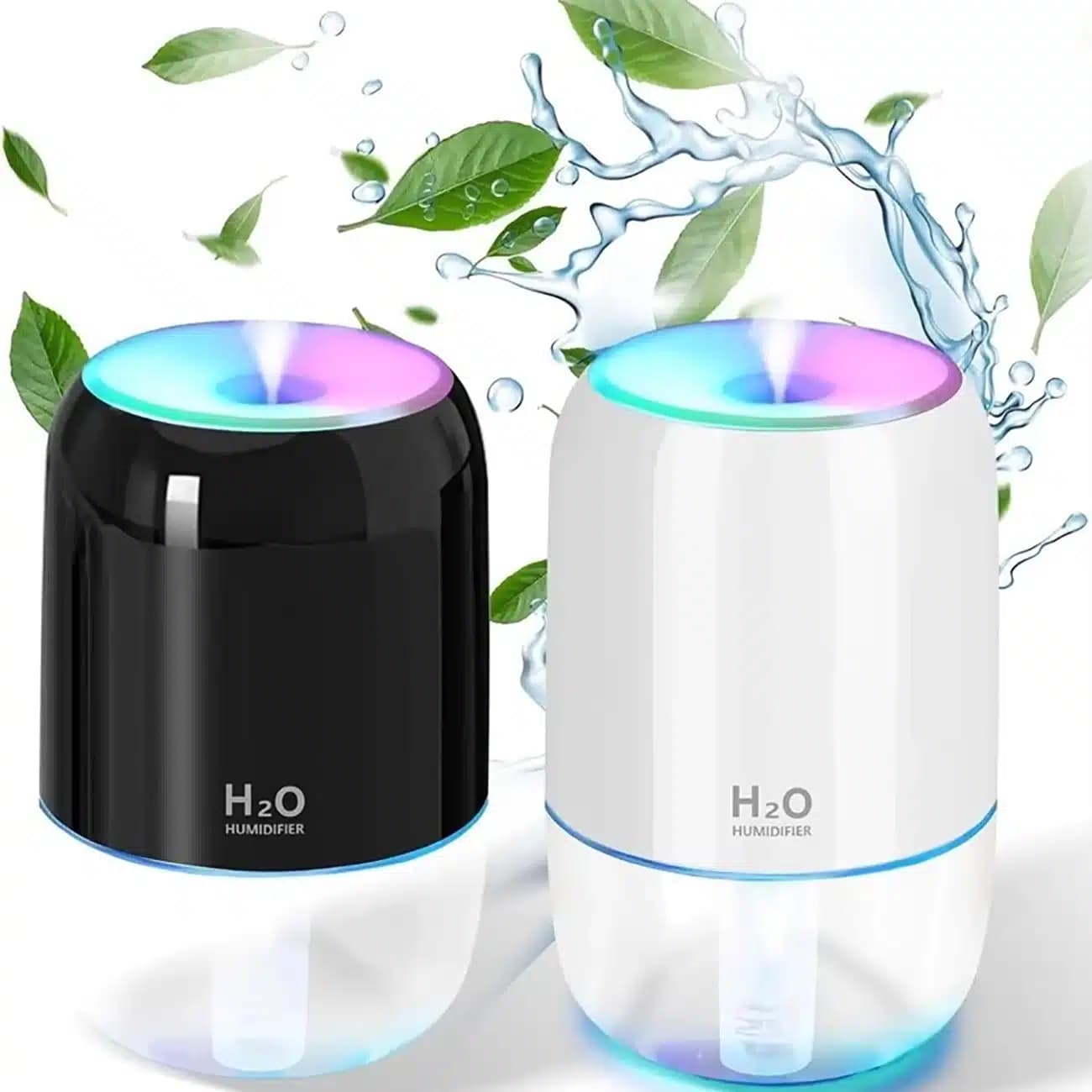بخور سرد و رطوبت ساز مدل 988 با چراغ LED و حجم 200 میلی‌لیتر — تصویر ۸