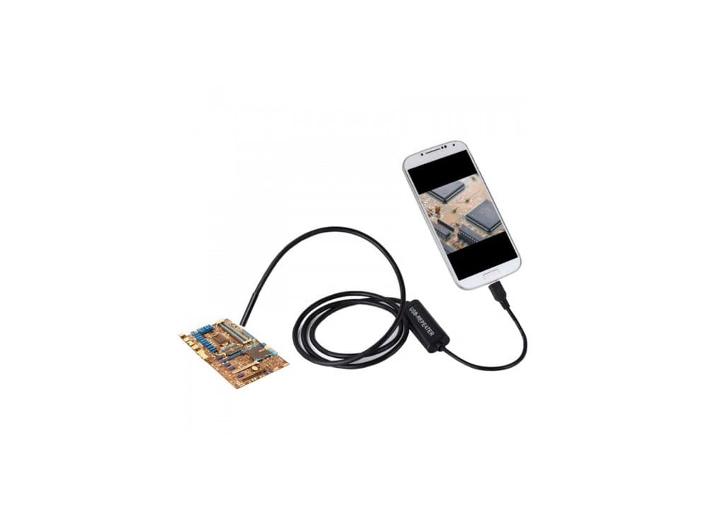 دوربین ( آندوسکوپ ) 1.3 مگاپیکسل لنز 8mm کابل 1 متر ارتباط USB سازگار با ویندوز و اندروید — تصویر ۹
