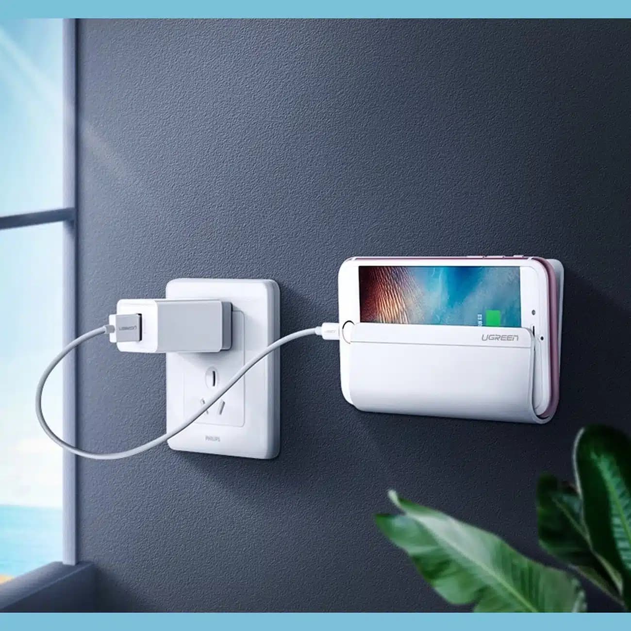 هولدر موبایل دیواری یوگرین UGREEN مدل LP108 30394 — تصویر ۱۰