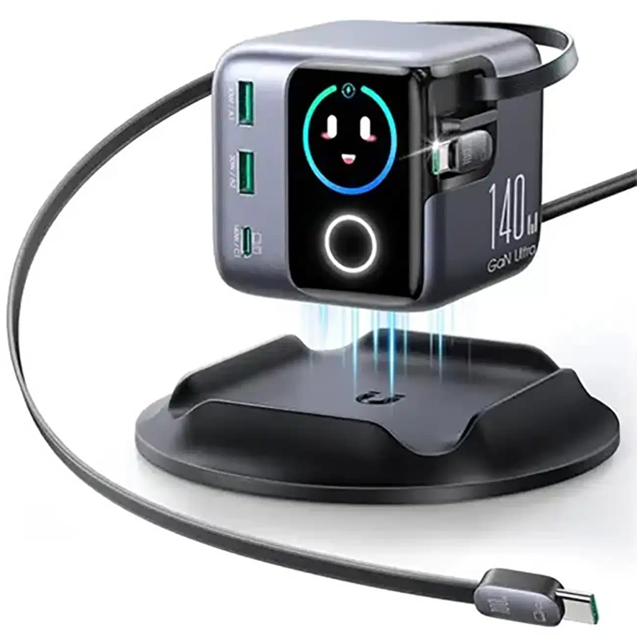 شارژر رومیزی هوشمند جویروم مدل JR-TRD01 توان 140 وات با نمایشگر — تصویر ۹