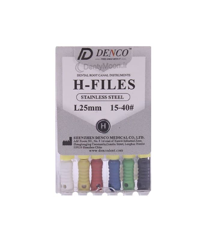 اچ فایل استیل 25 میل دنکو Denco H-Files