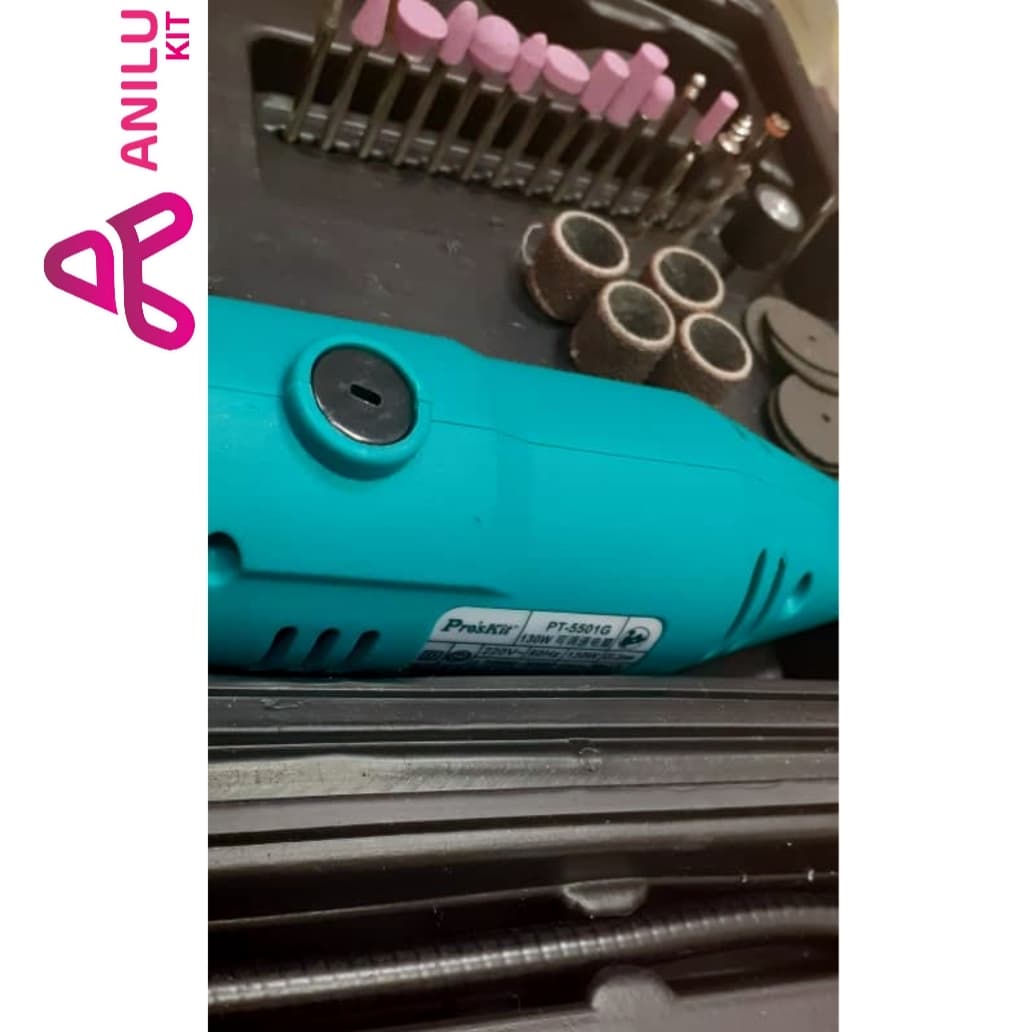 ست مینی دریل انگشتی پیشرفته پروسکیت Proskit مدل PT-5501 — تصویر ۷