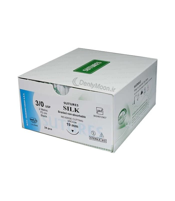 نخ بخیه سیلک سوچرز Silk Surgical Sutures — تصویر ۳