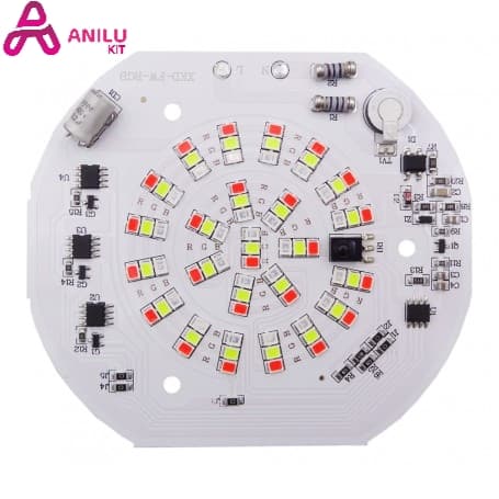 LED DOB RGB 50W 220V دارای مدار محافظتی Anti Surge به همراه ریموت کنترلر — تصویر ۲