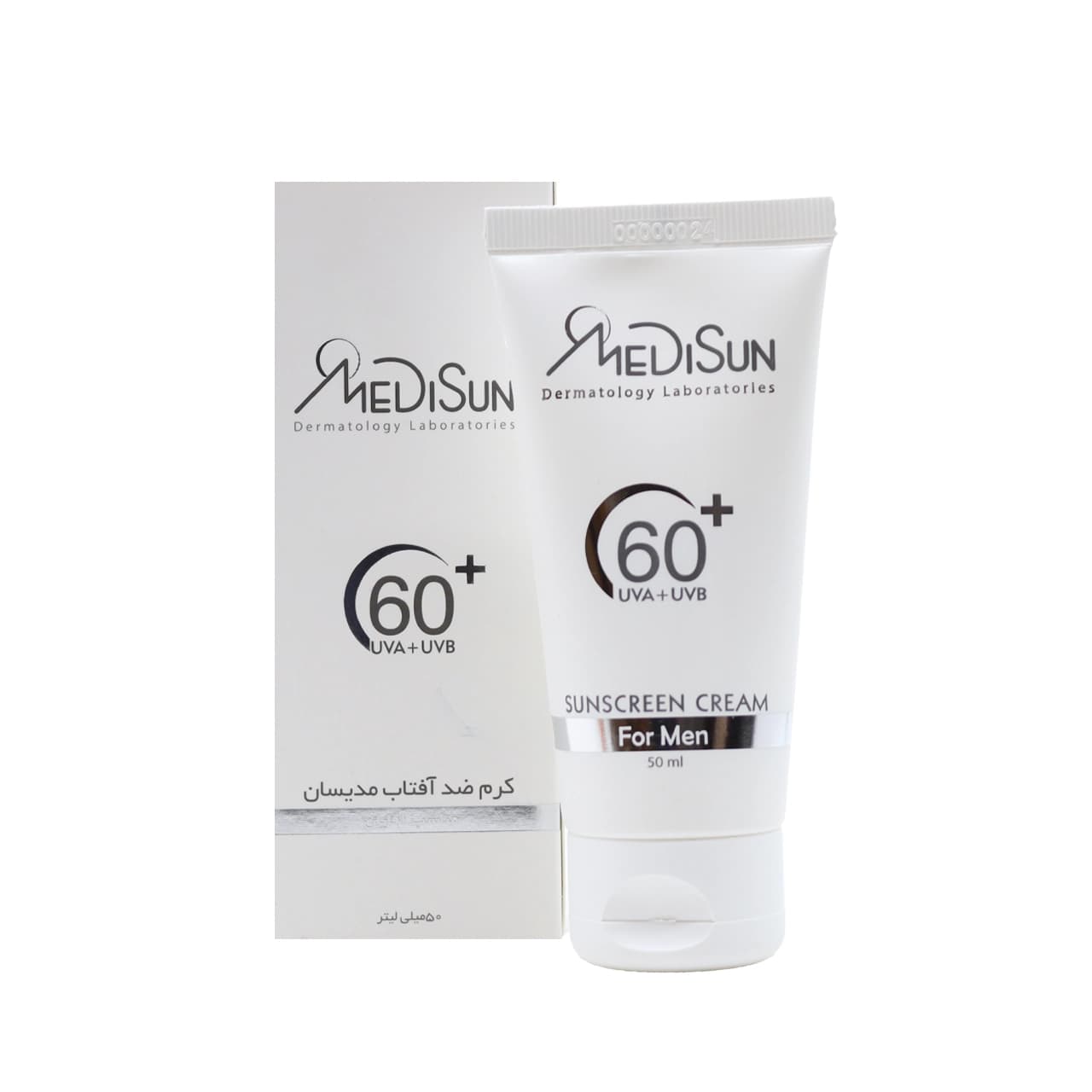 کرم ضد آفتاب SPF 60مدیسان مناسب آقایان 50 میلی لیتر